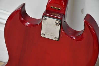 Lot 1049 - EPIPHONE; an EB-0 CH electric bass guitar,...