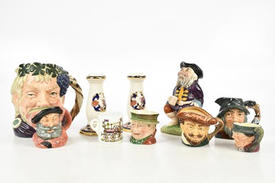 Lot 235 - ROYAL DOULTON; character jug, 'Bacchus', D6499,...