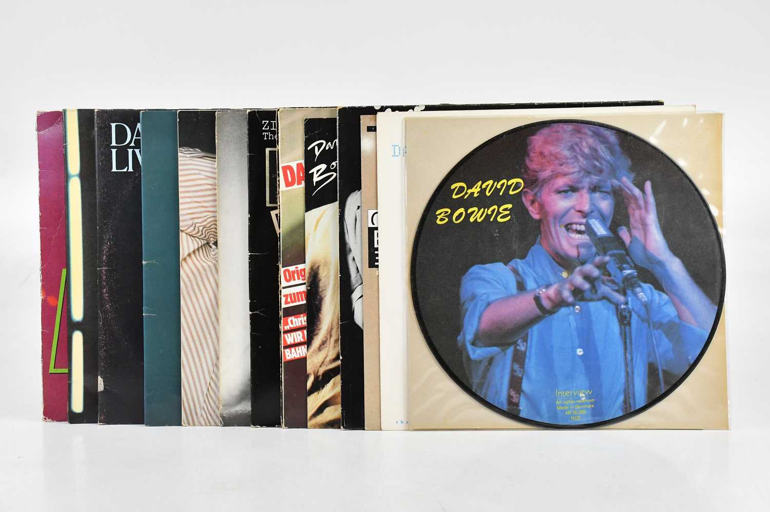 Lot 1232 - DAVID BOWIE; seven live and compilation ablums...