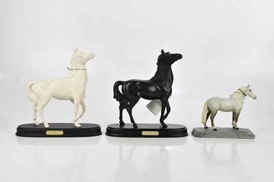 Lot 2527 - BESWICK; three models, 'Spirit of Wisdom'...