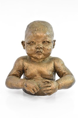 Lot 5 - SIR JACOB EPSTEIN (1880-1959); a bronze bust...