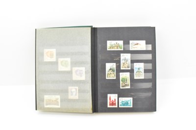 Lot 416 - Two hobby stamp albums, comprising a blue 'The...