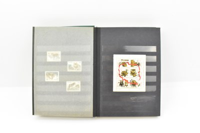 Lot 416 - Two hobby stamp albums, comprising a blue 'The...