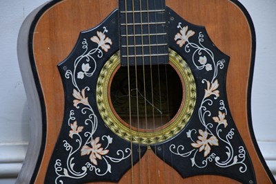 Lot 1103 - A collection of three acoustic guitars...