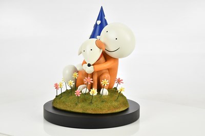Lot 1408 - DOUG HYDE; a cold cast porcelain sculpture,...