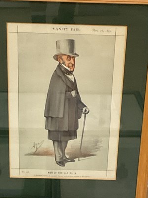 Lot 308 - VANITY FAIR; two 'Men of the Day' lithographs,...