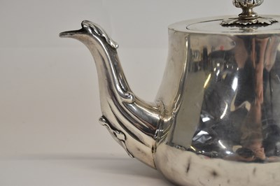 Lot 1036 - BENJAMIN PRESTON; a Victorian hallmarked...
