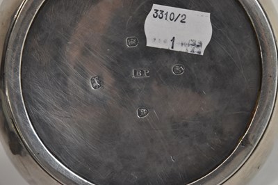 Lot 1036 - BENJAMIN PRESTON; a Victorian hallmarked...