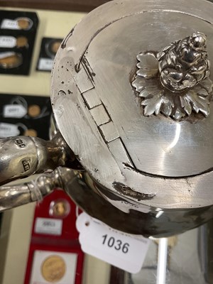 Lot 1036 - BENJAMIN PRESTON; a Victorian hallmarked...