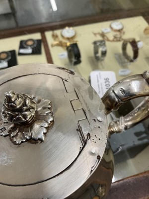 Lot 1036 - BENJAMIN PRESTON; a Victorian hallmarked...