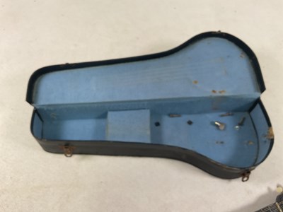 Lot 116 - A cased banjolele, bearing label inscribed...