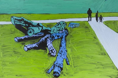 Lot 2311 - ALEKSANDRA OSA (born 1988); an oil on canvas, '...
