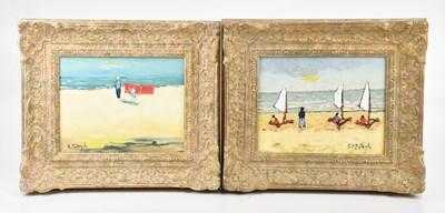 Lot 206 - STEPHANIE P DINGLE (1926-2017); pair of oils...