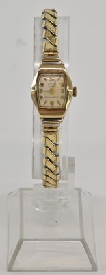 Lot 1476 - ORIOSA; a lady's 9ct yellow gold cased...