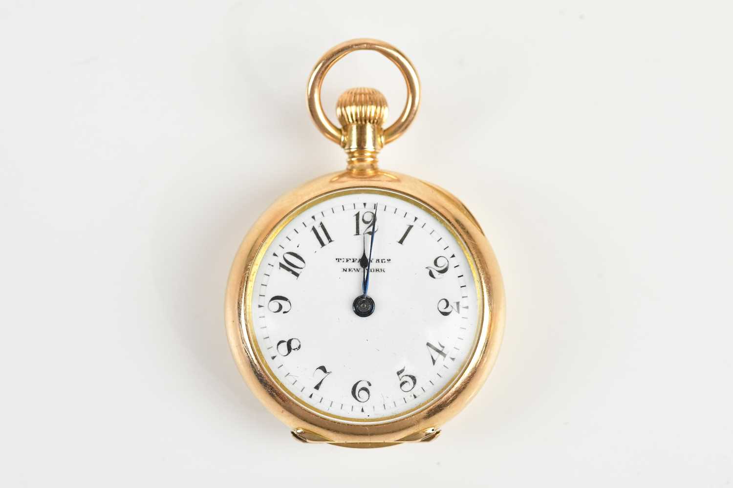 Lot 1657 - TIFFANY & CO, NEW YORK; a miniature yellow...