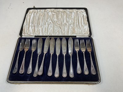 Lot 446 - Various boxed cutlery sets.