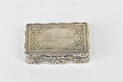 Lot 1135 - GEORGE UNITE; a Victorian hallmarked silver...