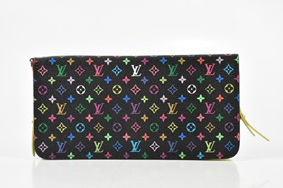 Lot 665 - LOUIS VUITTON; a Takashi Murakami zipper...
