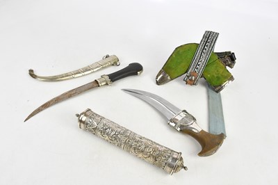 Lot 1388 - A group of Middle Eastern items, comprising...