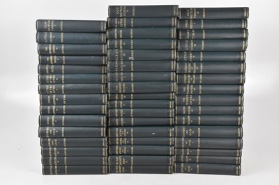 Lot 213 - DICKENS (CHARLES), THE WORKS; 48 vols, ¼ green...