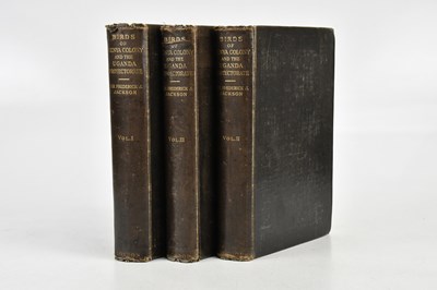 Lot 333 - JACKSON (SIR FREDERICK), THE BIRDS OF KENYA...