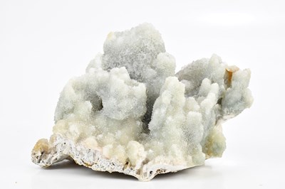 Lot 1527 - MINERAL SPECIMEN; a chalcedony stalactite,...