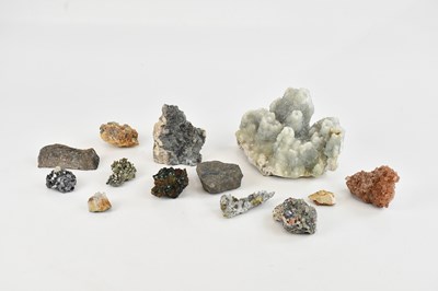 Lot 381 - MINERAL SPECIMEN; a chalcedony stalactite,...