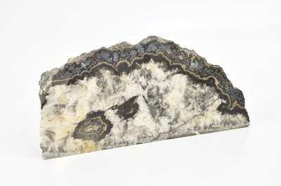 Lot 1386 - MINERAL SPECIMEN; an impressive schalenblende...