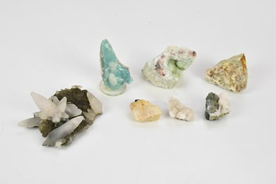 Lot 1529 - MINERAL SPECIMENS; a collection of mineral...