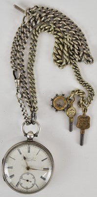 Lot 1495 - RUSSELL'S LTD, LONDON; a silver cased open...