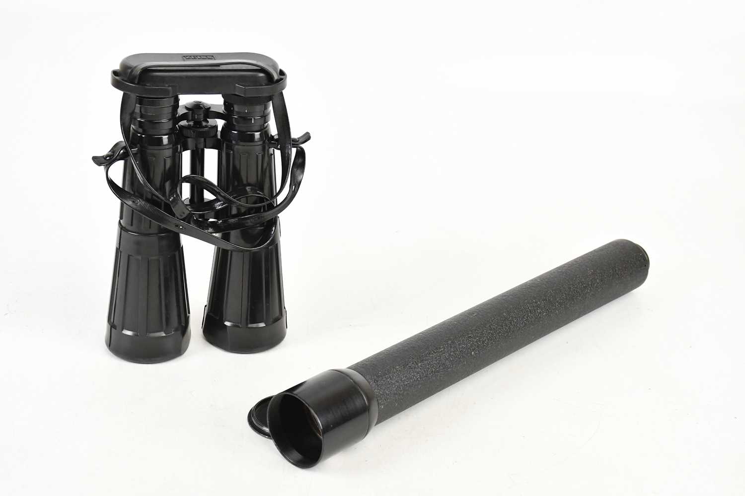 Lot 2447 - ZEISS; a pair of 8x56 B binoculars, cased, and...