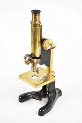 Lot 2463 - R & J BECK LTD; a model 22 microscope.