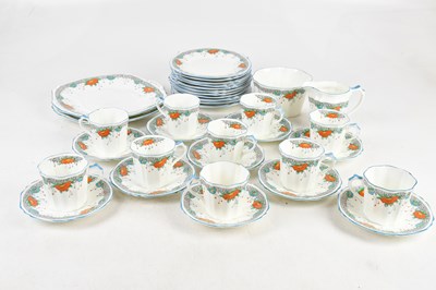 Lot 257 - COLLINGWOOD; a thirty-five piece part tea and...