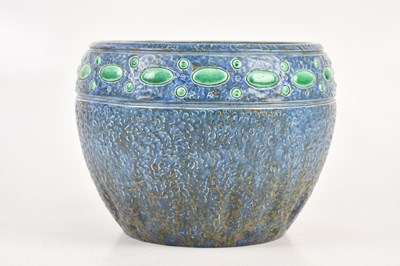 Lot 305 - An Austrian art pottery jardinière, with green...