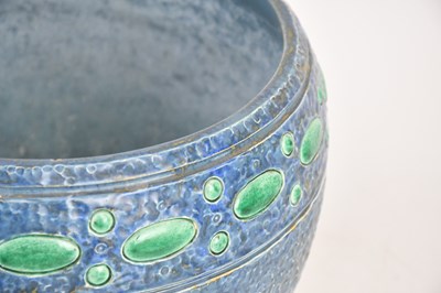 Lot 305 - An Austrian art pottery jardinière, with green...