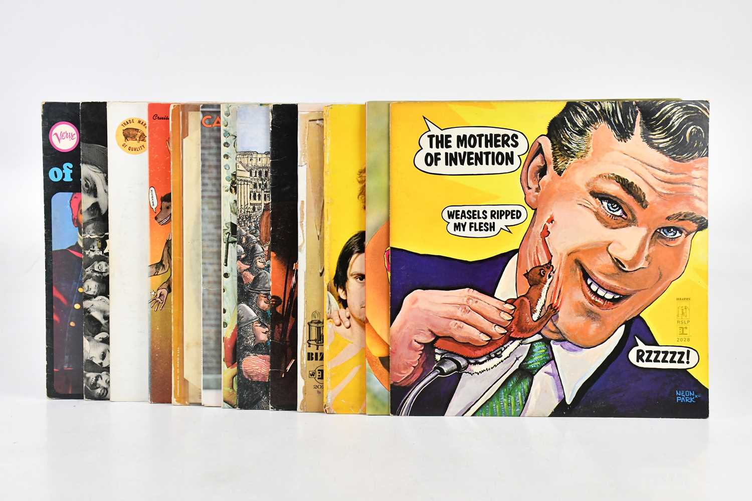 Lot 1142 - THE MOTHERS OF INVENTION; eleven albums...