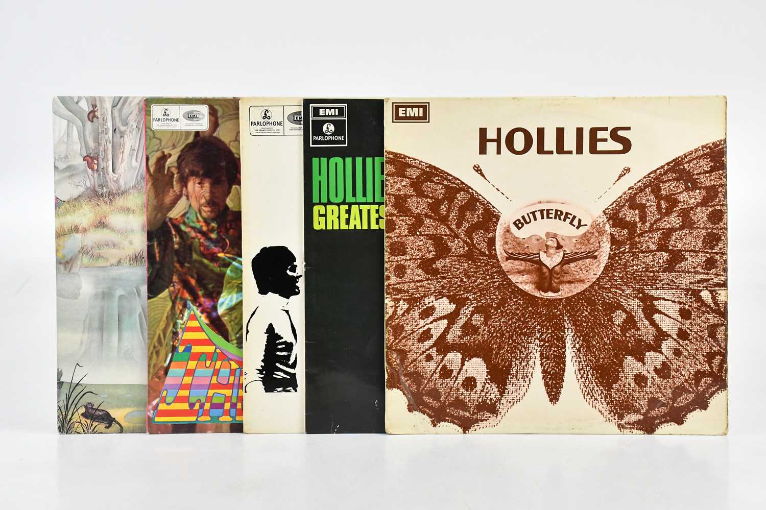 Lot 1146 - THE HOLLIES; five albums comprising Butterfly...