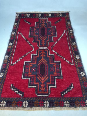 Lot 452 - A Baluchi rug, 133 x 85cm.