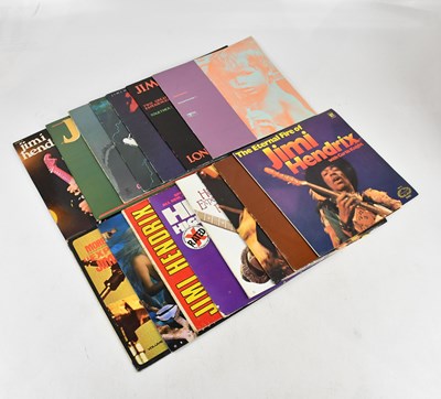 Lot 1155 - JIMI HENDRIX; twenty five albums comprising Mr....