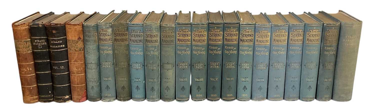 Lot 399 - THE STRAND MAGAZINE; sixteen volumes, edited