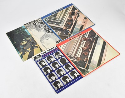 Lot 1164 - THE BEATLES; ten albums comprising Please...