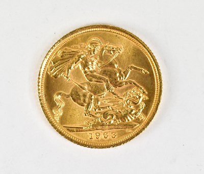 Lot 1161 - An Elizabeth II full sovereign, 1968.