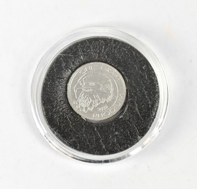 Lot 1187 - A Cohen Mint 1g 999 Rhodium coin, 2009.