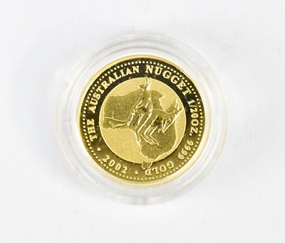 Lot 1180 - A 'The Australian Nugget' 1/20oz 9999 gold...