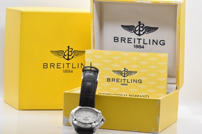 Lot 572 - BREITLING; a gentleman's 'Land Rover'...
