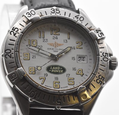 Lot 572 - BREITLING; a gentleman's 'Land Rover'...