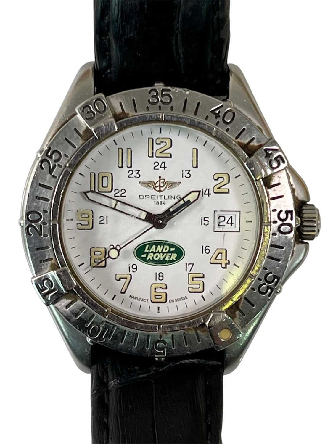 Lot 572 - BREITLING; a gentleman's 'Land Rover'...