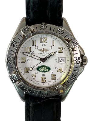 Lot 572 - BREITLING; a gentleman's 'Land Rover'...