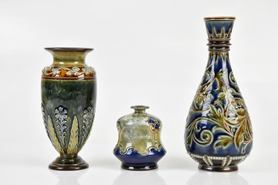 Lot 291 - FRANCES E LEE FOR DOULTON LAMBETH; an art...