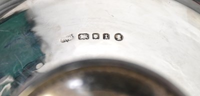 Lot 897 - SEARLE & CO; a George V hallmarked silver...